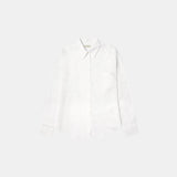 SITP5198 Linen Blend Pure Shirt_White