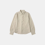 SITP5208 Sheer Natural ST Shirt_Ash gray