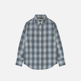 SITP5247 KUWAMURA Pale Check Shirt_Blue