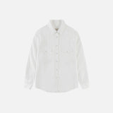 SITP5248 Western Embroidered Loose Fit Shirt_Ivory