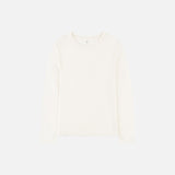 SITP5253 Silky Loose Fit T-Shirt_Ivory