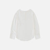 SITP5261 Boatneck Minimal Blouse_Ivory