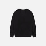 SITP5274 V-Neck Batwing Comfort T-Shirt_Black