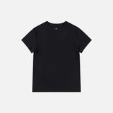 SITP5275 Slim Ribbed Short Sleeve T-Shirt_Black