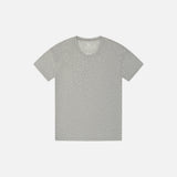 SITP5287 U-Neck Relaxed T-Shirt_Melange Gray