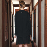 SITP5291 Soft Wrinkle Shirt_Black