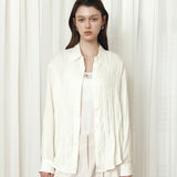 SITP5291 Soft Wrinkle Shirt_Cream