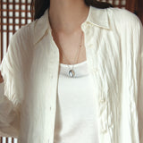 SITP5291 Soft Wrinkle Shirt_Cream