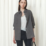 SITP5299 Summer Check Shirt_Black