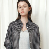 SITP5299 Summer Check Shirt_Black