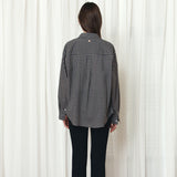 SITP5299 Summer Check Shirt_Black