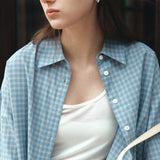 SITP5299 Summer Check Shirt_Pale blue