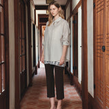 SITP5299 Summer Check Shirt_Gray