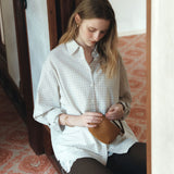 SITP5299 Summer Check Shirt_Gray