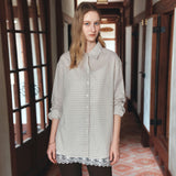 SITP5299 Summer Check Shirt_Gray
