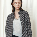 SITP5300 Sheer Cap-Sleeve Slim T-Shirt_Melange gray