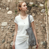 SITP5300 Sheer Cap-Sleeve Slim T-Shirt_White
