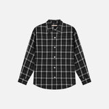 SITP5311 Washed Check Shacket_Black