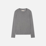 SITP5315 Soft Basic Striped T-Shirt_Gray