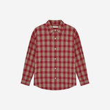 SITP5322 Vintage Check Shacket_Red