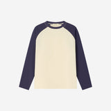 SITP5323 Contrast Raglan T-Shirt_Navy
