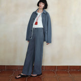 SIJN6107 Vintage Cotton Washed Pants_Pale Blue