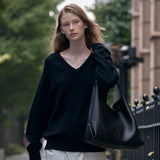 SIAC3076 Lambskin Flow Bag M_Black