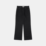 SIJN6074 Essential Bootcut Black Jeans_Black
