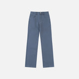 SIJN6107 Vintage Cotton Washed Pants_Pale Blue