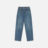 SIJN6116 Cool Washed Cropped Denim_Medium Blue