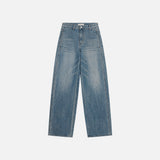 SIJN6120 Barrel Wide Curved Jeans_Medium blue