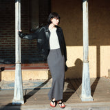 SIOT4186 Smooth Faux Leather Blouson_Black