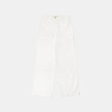 SIPT7125 Washed Utility Pants_White