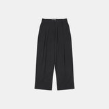SIPT7157 Semi Curved Crop Slacks_Black