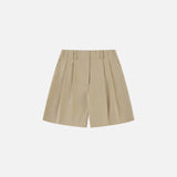 SIPT7194 Noobi Soft Volume Shorts_Beige