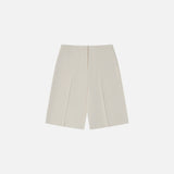 SIPT7200 Minimal Bermuda Pants_Ivory