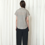 SIPT7203 Easy Banding Washed Pants_Black