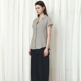 SIPT7203 Easy Banding Washed Pants_Black