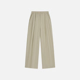SIPT7203 Easy Banding Washed Pants_Olive