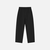SIPT7204 Light Cotton Curved Pants_Black
