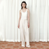 SIPT7205 Breeze Wide Slacks_Ash cream
