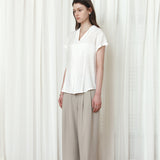 SIPT7205 Breeze Wide Slacks_Khaki beige