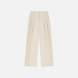 SIPT7205 Breeze Wide Slacks_Ash cream
