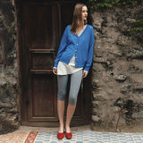 SIPT7207 Cotton Summer Leggings_Melange gray