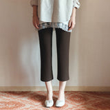 SIPT7208 Pleated Capri Pants_Brown