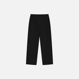 SIPT7208 Pleated Capri Pants_Black