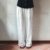 SIPT7209 Breeze Stripe Slacks_Ivory
