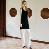 SIPT7209 Breeze Stripe Slacks_Ivory