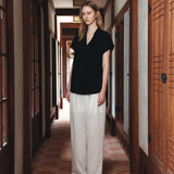 SIPT7209 Breeze Stripe Slacks_Ivory