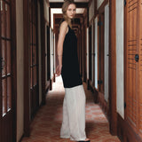 SIPT7209 Breeze Stripe Slacks_Ivory